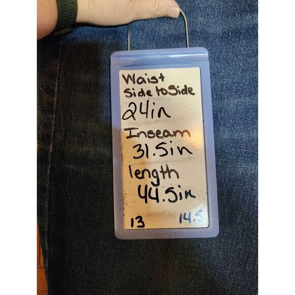 Universal Thread High Rise Flare Jeans Womens Plus Size 26R Blue Comfort Stretch - Picture 3 of 6